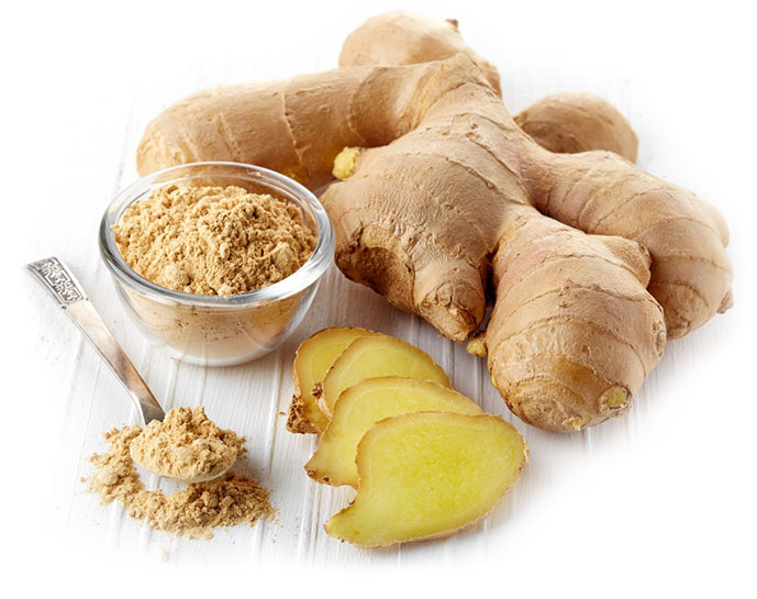 ginger, digestive stimulant and warming herb